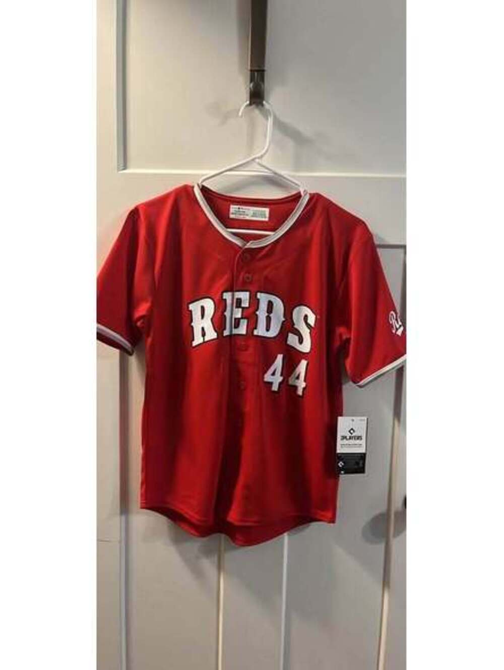 MLB Cincinnati Reds youth player jersey size L(12/14)